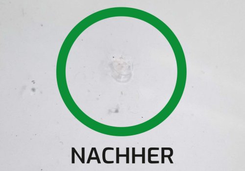 Autoglasreparatur Nachher